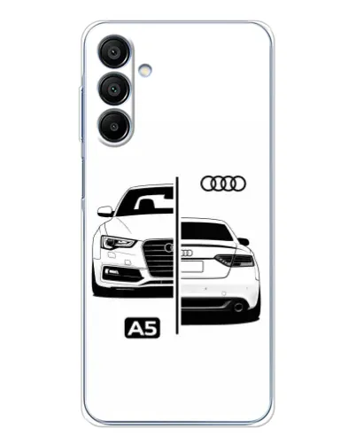 Чехол для Samsung Galaxy A16 с картинкой «Audi — контрастный дизайн»