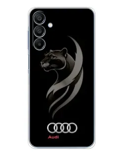 Чохол для Samsung Galaxy A16 з картинкою «Графіка — пантера та Audi»