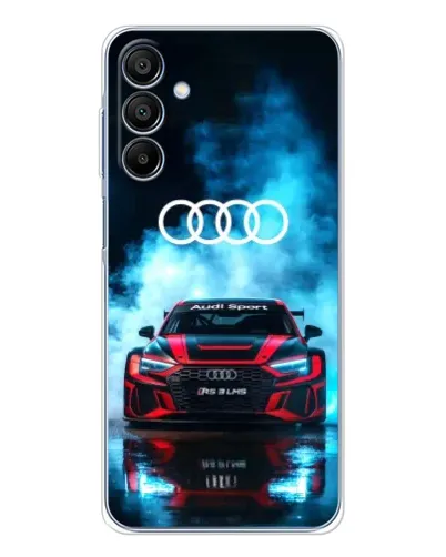 Чехол для Samsung Galaxy A16 с картинкой «Audi Sport — неон»