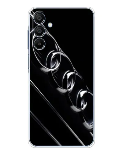 Чехол для Samsung Galaxy A16 с картинкой «Audi — абстрактные кольца»