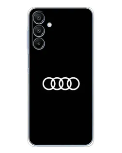 Чохол для Samsung Galaxy A16 з картинкою «Audi White Logo»