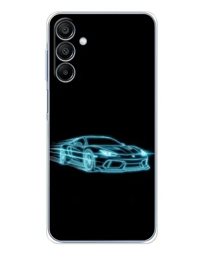 Чехол для Samsung Galaxy A16 с картинкой «Неоновый контур Lamborghini» Чехол для Samsung Galaxy A16 с картинкой «Неоновый контур Lamborghini»