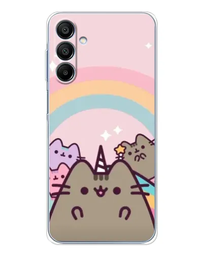 Чехол для Samsung Galaxy A16 с картинкой «Единорог Pusheen»