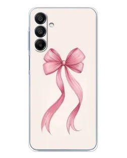 Чехол для Samsung Galaxy A16 с картинкой «Розовый бант»