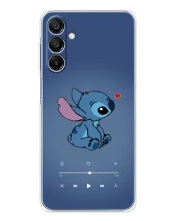 Чехол для Samsung Galaxy A16 с картинкой «Музыкальный Stitch»