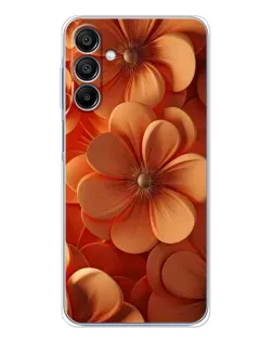 Чехол для Samsung Galaxy A16 с картинкой «Оранжевый макро цветок» Чехол для Samsung Galaxy A16 с картинкой «Оранжевый макро цветок»