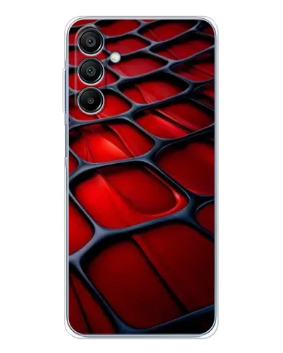 Чехол для Samsung Galaxy A16 с картинкой «Красная глянцевая сетка» Чехол для Samsung Galaxy A16 с картинкой «Красная глянцевая сетка»