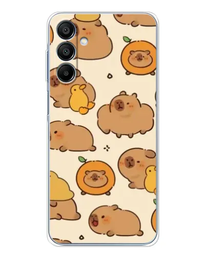 Чехол для Samsung Galaxy A16 с картинкой «Капибары с апельсинами» Чехол для Samsung Galaxy A16 с картинкой «Капибары с апельсинами»