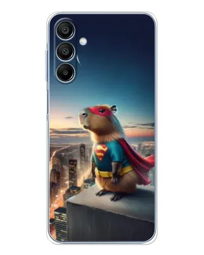 Чехол для Samsung Galaxy A16 с картинкой «Капи-мен супергерой» Чехол для Samsung Galaxy A16 с картинкой «Капи-мен супергерой»