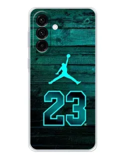 Чехол для Samsung Galaxy A17 с картинкой «Jordan Cyan 23» Чехол для Samsung Galaxy A17 с картинкой «Jordan Cyan 23»