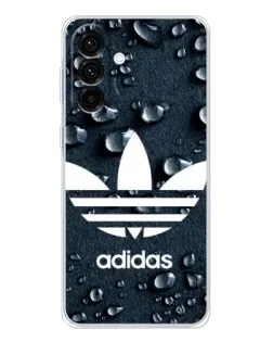 Чехол для Samsung Galaxy A17 с картинкой «Adidas Trefoil Blue»