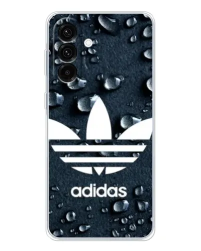 Чехол для Samsung Galaxy A17 с картинкой «Adidas Trefoil Blue»