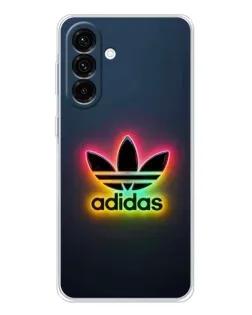 Чехол для Samsung Galaxy A17 с картинкой «Неоновый Adidas»