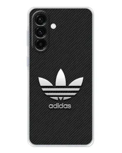 Чехол для Samsung Galaxy A17 с картинкой «Adidas Карбоновая текстура»