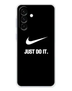 Чехол для Samsung Galaxy A17 с картинкой «Классический принт Nike»