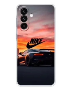 Чехол для Samsung Galaxy A17 с картинкой «Nike и суперкар»
