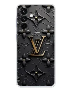Чехол для Samsung Galaxy A17 с картинкой «Кожаная текстура LV»