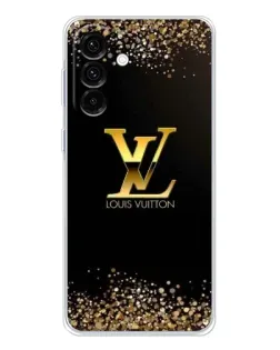 Чехол для Samsung Galaxy A17 с картинкой «LV — золотые искры»