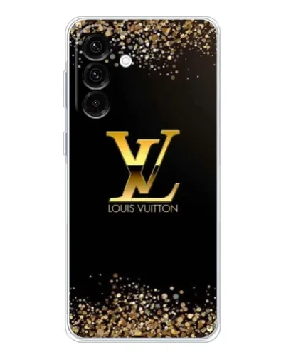 Чехол для Samsung Galaxy A17 с картинкой «LV — золотые искры»