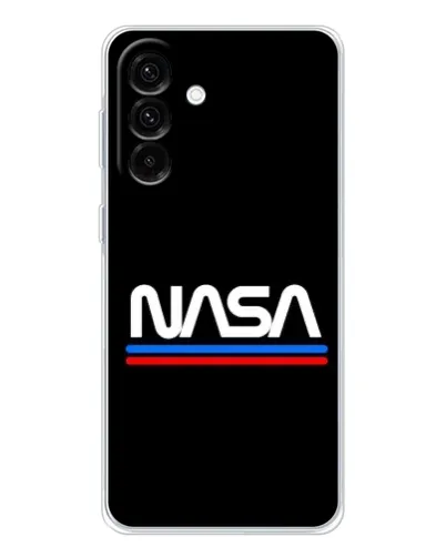 Чехол для Samsung Galaxy A17 с картинкой «NASA — классика Red Blue» Чехол для Samsung Galaxy A17 с картинкой «NASA — классика Red Blue»