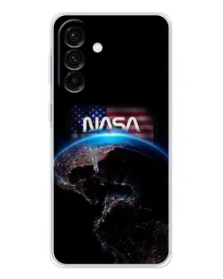 Чехол для Samsung Galaxy A17 с картинкой «Земля из космоса NASA»
