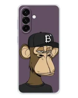 Чехол для Samsung Galaxy A17 с картинкой «Bored Ape в кепке» Чехол для Samsung Galaxy A17 с картинкой «Bored Ape в кепке»