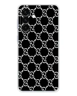 Чехол для Samsung Galaxy A17 с картинкой «Gucci — сетчатый паттерн»