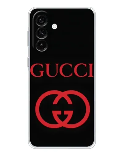 Чехол для Samsung Galaxy A17 с картинкой «Gucci — красный логотип» Чехол для Samsung Galaxy A17 с картинкой «Gucci — красный логотип»