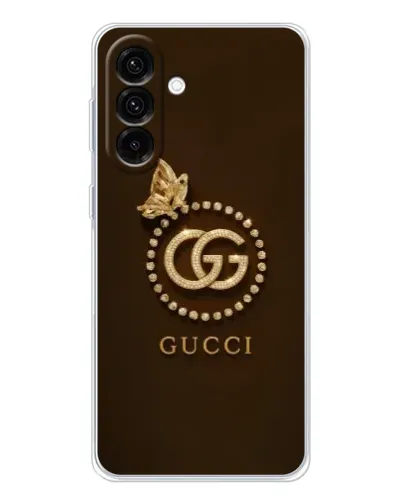 Чехол для Samsung Galaxy A17 с картинкой «Gucci — золотая бабочка» Чехол для Samsung Galaxy A17 с картинкой «Gucci — золотая бабочка»