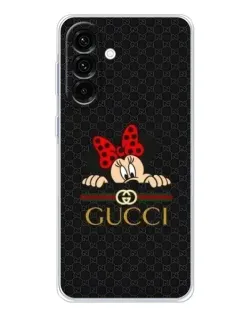 Чехол для Samsung Galaxy A17 с картинкой «Минни Маус Gucci — черный» Чехол для Samsung Galaxy A17 с картинкой «Минни Маус Gucci — черный»