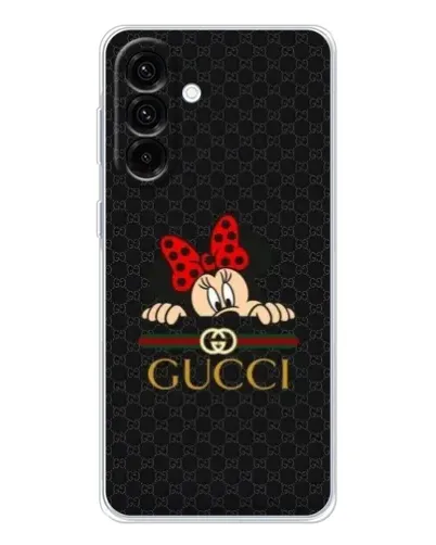 Чехол для Samsung Galaxy A17 с картинкой «Минни Маус Gucci — черный» Чехол для Samsung Galaxy A17 с картинкой «Минни Маус Gucci — черный»