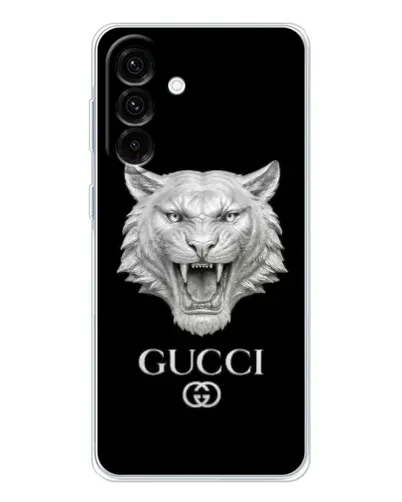Чехол для Samsung Galaxy A17 с картинкой «Gucci — серебряный лев» Чехол для Samsung Galaxy A17 с картинкой «Gucci — серебряный лев»