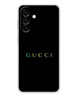 Чехол для Samsung Galaxy A17 с картинкой «Gucci — неоновый минимализм» Чехол для Samsung Galaxy A17 с картинкой «Gucci — неоновый минимализм»