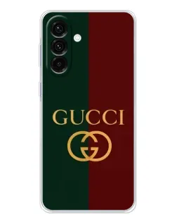 Чехол для Samsung Galaxy A17 с картинкой «Gucci — темно-зеленый градиент» Чехол для Samsung Galaxy A17 с картинкой «Gucci — темно-зеленый градиент»