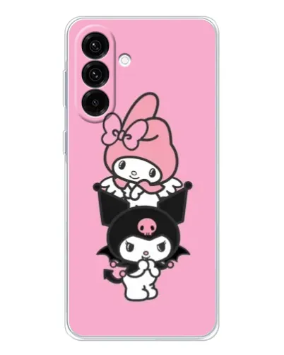 Чехол для Samsung Galaxy A17 с картинкой «My Melody и Kuromi» Чехол для Samsung Galaxy A17 с картинкой «My Melody и Kuromi»