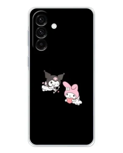 Чехол для Samsung Galaxy A17 с картинкой «My Melody и Kuromi» Чехол для Samsung Galaxy A17 с картинкой «My Melody и Kuromi»
