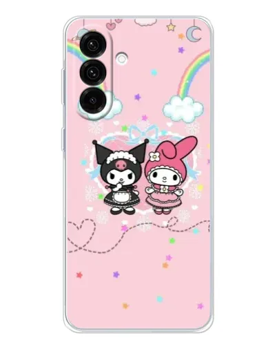 Чехол для Samsung Galaxy A17 с картинкой «My Melody и Kuromi» Чехол для Samsung Galaxy A17 с картинкой «My Melody и Kuromi»
