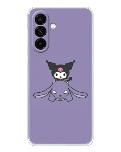 Чехол для Samsung Galaxy A17 с картинкой «Kuromi на лиловом фоне» Чехол для Samsung Galaxy A17 с картинкой «Kuromi на лиловом фоне»