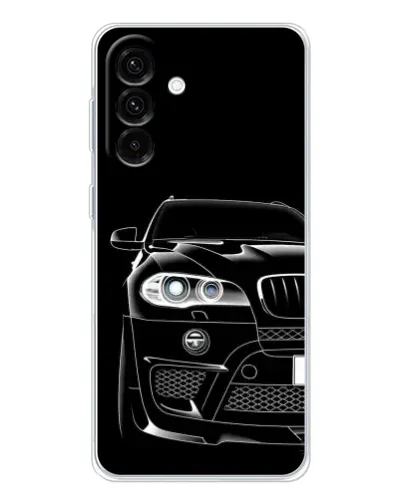 Чехол для Samsung Galaxy A17 с картинкой «Темный силуэт BMW» Чехол для Samsung Galaxy A17 с картинкой «Темный силуэт BMW»
