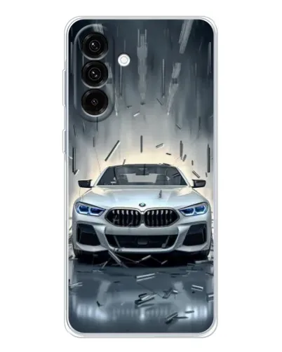Чехол для Samsung Galaxy A17 с картинкой «BMW в свете фар» Чехол для Samsung Galaxy A17 с картинкой «BMW в свете фар»