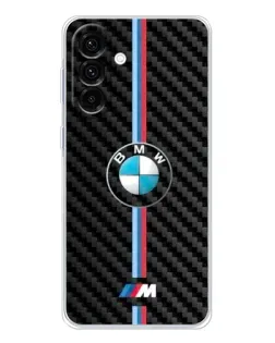 Чехол для Samsung Galaxy A17 с картинкой «Эмблема BMW и карбон» Чехол для Samsung Galaxy A17 с картинкой «Эмблема BMW и карбон»