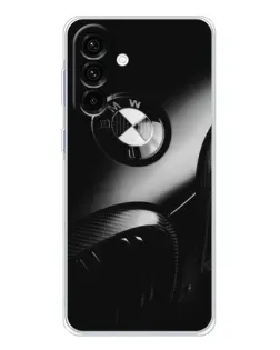 Чехол для Samsung Galaxy A17 с картинкой «Эмблема BMW — макро» Чехол для Samsung Galaxy A17 с картинкой «Эмблема BMW — макро»