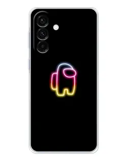 Чехол для Samsung Galaxy A17 с картинкой «Among Us градиент»