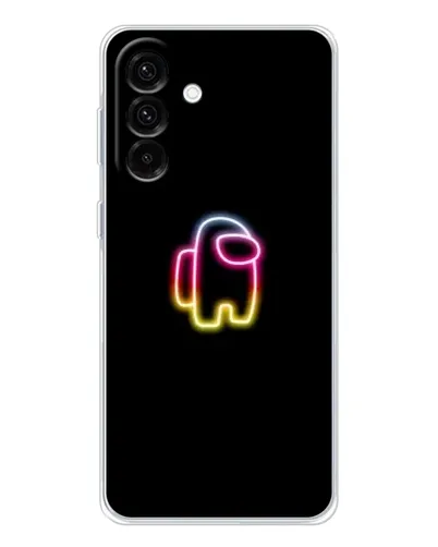 Чехол для Samsung Galaxy A17 с картинкой «Among Us градиент»