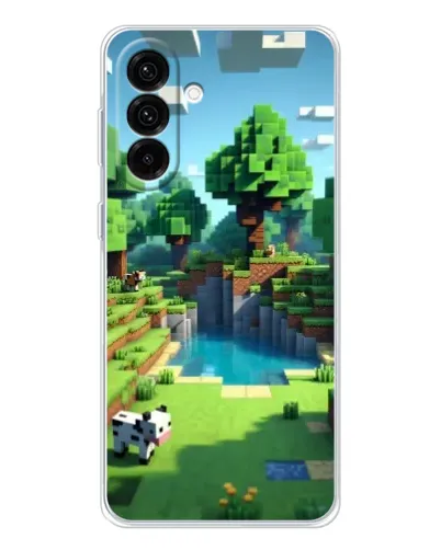 Чехол для Samsung Galaxy A17 с картинкой «Minecraft летний день» Чехол для Samsung Galaxy A17 с картинкой «Minecraft летний день»