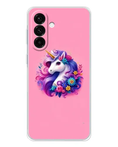 Чехол для Samsung Galaxy A17 с картинкой «Сказочный единорог»