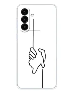 Чехол для Samsung Galaxy A17 с картинкой «Рука держит» Чехол для Samsung Galaxy A17 с картинкой «Рука держит»