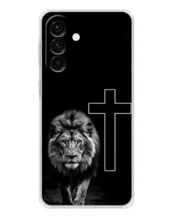 Чехол для Samsung Galaxy A17 с картинкой «Лев и Крест» Чехол для Samsung Galaxy A17 с картинкой «Лев и Крест»