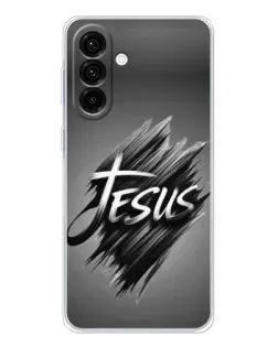 Чехол для Samsung Galaxy A17 с картинкой «Надпись Jesus Graffiti»