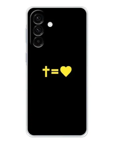 Чехол для Samsung Galaxy A17 с картинкой «Сердце и Крест» Чехол для Samsung Galaxy A17 с картинкой «Сердце и Крест»